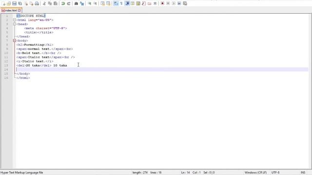 Learn HTML From LEE || EP.6|| html color, styling and text formatting. смотреть онлайн