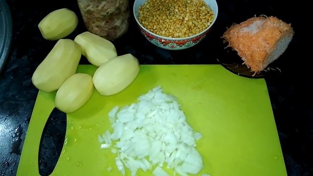 Субботний зимний день в деревне// Гороховый суп с тушёнкой смотреть онлайн