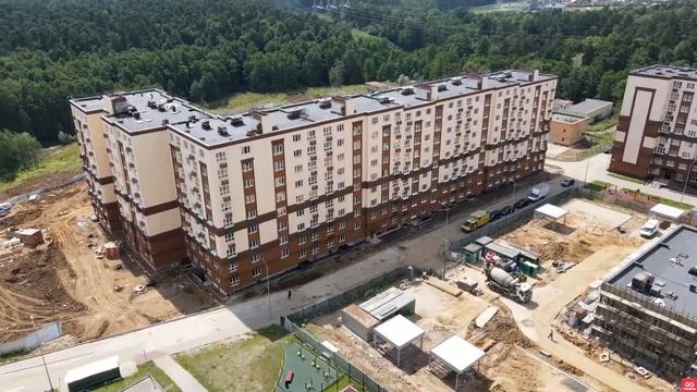 ЖК Государев дом — съёмка с воздуха (июль 2022) смотреть онлайн