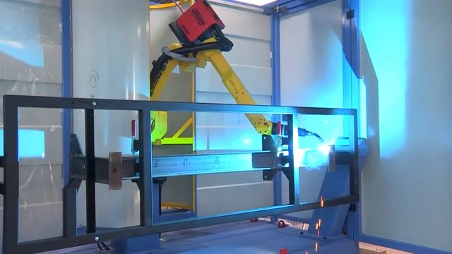 Выполненный проект: роботизированный комплекс для сварки в защитных газах изделий типа «Роликоопора смотреть онлайн
