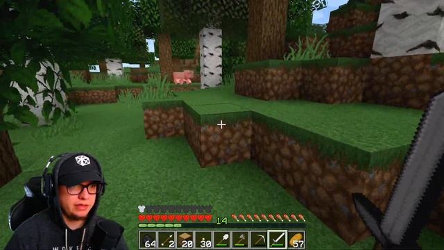 First Time Playing Minecraft Java Edition But It's Hardcore! - EP. 2 - Attack of the Iron Golem!?! смотреть онлайн