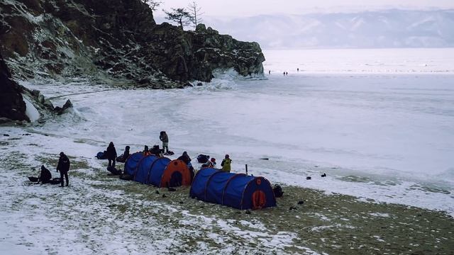 Старт похода по Льду Байкала, Хужир | Бродяги Дхармы смотреть онлайн