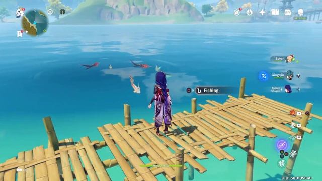 How to get "The Catch" 4-Star Polearm w/Refinement Materials + Fishing Tips | Genshin Impact Guide смотреть онлайн