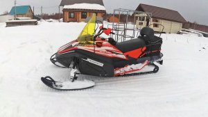 SHARMAX SHP 680. Сломал ребро - починил снегоход.
