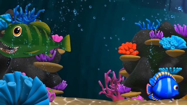 Bedtime Lullaby And  Soothing Fish Animation ? Baby Lullaby ? Baby Sleep Music ♫