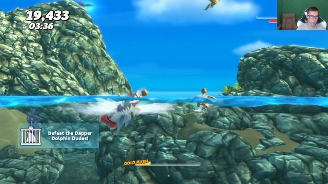Прохождение Hungry Shark World на Nintendo Switch, часть 1 смотреть онлайн