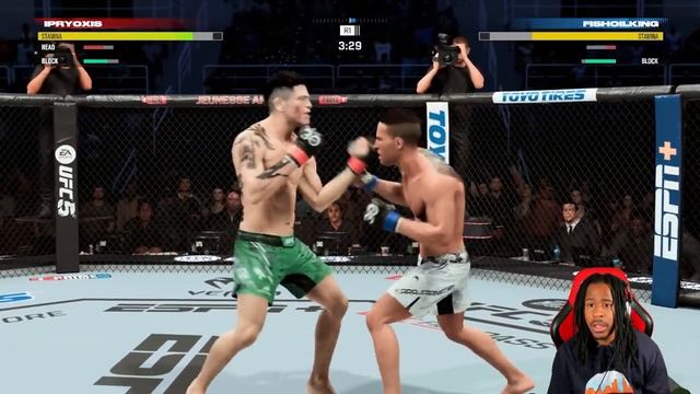Does UFC 5 Take True Skill? | (Live Ranked Matches) смотреть онлайн
