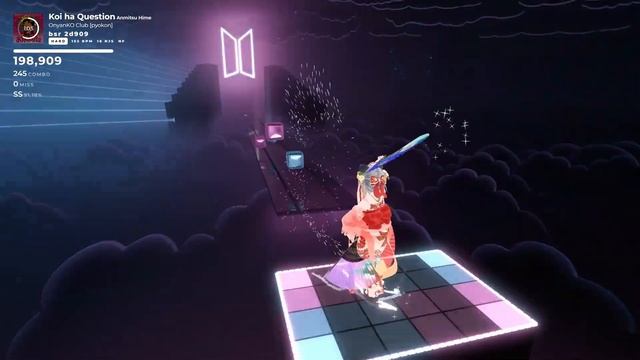 【BeatSaber】恋はくえすちょん【Oculus Quest 2だけでトラッキング】 смотреть онлайн