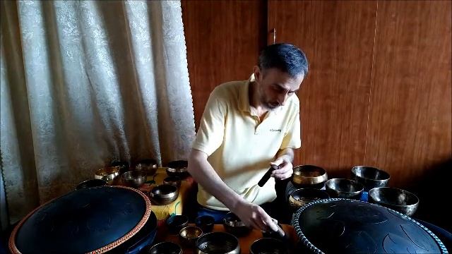 МУЗЫКА ДЛЯ МЕДИТАЦИИ. ПОЮЩИЕ ЧАШИ и Каатон. Полёты души - 36. Music for meditation. Singing Bowls 3 смотреть онлайн
