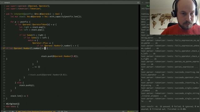 Part 17 - interpret/run postfix in Rust. Plus operation смотреть онлайн
