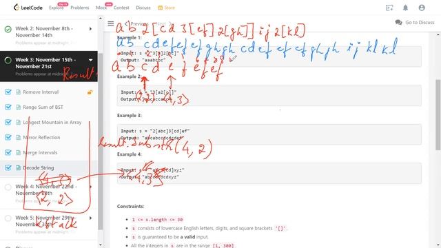 LeetCode 394. Decode String - Nov 19th - November LeetCoding Challenge - GoMaster Coding Interviews смотреть онлайн