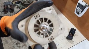 AL-KO Classic 3.82 SE замена подшипников двигателя.