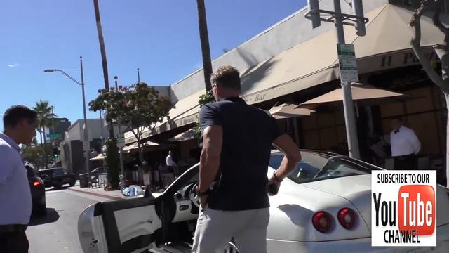 Dolph Lundgren leaves lunch at Il Pastaio in Beverly Hills смотреть онлайн