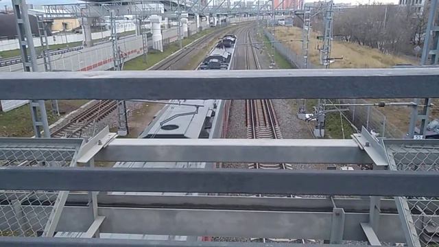 Электропоезд ЭС2Г-082. станция "Бульвар Рокоссовского" МЦК смотреть онлайн