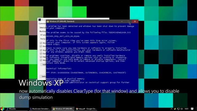 Blue Screen Simulator Plus 2.0 - 8000 views special update! смотреть онлайн
