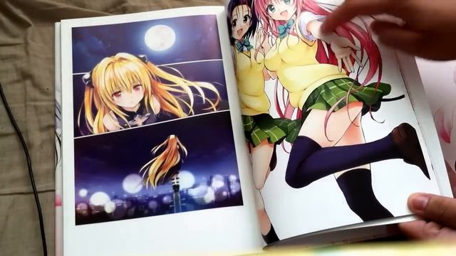 Unboxing Part 2: To Love Ru Darkness Venus Artbook смотреть онлайн