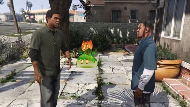 Lamar roasts franklin but theres is denro slime nearby смотреть онлайн