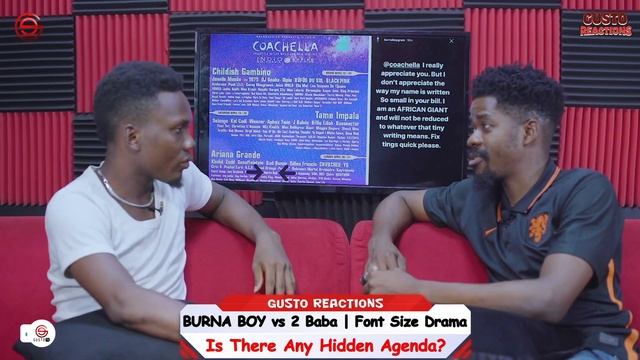 BURNA BOY vs 2 Baba Clashes Over Font Size? | Is There Any Hidden Agenda? | Odogwu And Idibia смотреть онлайн