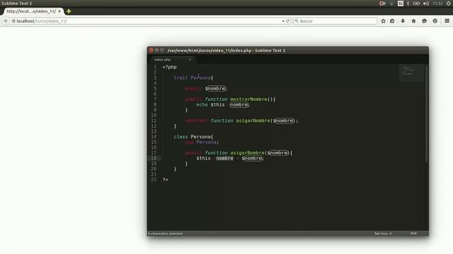 11.- PHP Orientado a Objetos - Traits смотреть онлайн