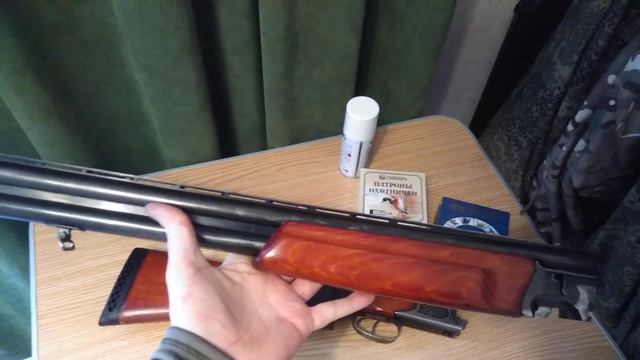 Первое ружьё ИЖ-27М готовлюсь к осенней охоте на утку #ru_kompass #Иж27 #охота