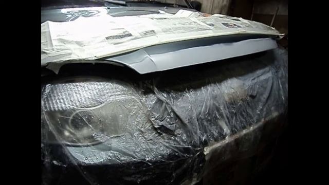 Как покрасить капот переходом из баллончика самому смотреть онлайн