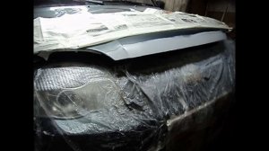 Как покрасить капот переходом из баллончика самому