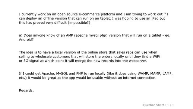 MySQL : Running AMP (apache mysql php) on Android смотреть онлайн