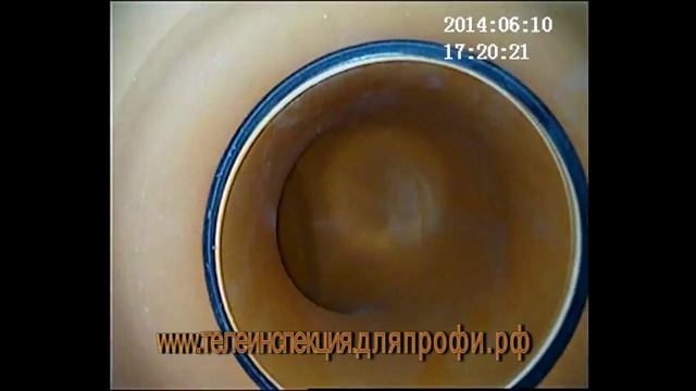 Телеинспекция труб с помощью систем TIS