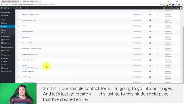 Ninja Forms - Hidden Fields - LattePress Tutorials смотреть онлайн