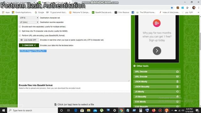 WiSdOm - Postman Basic Authentication смотреть онлайн