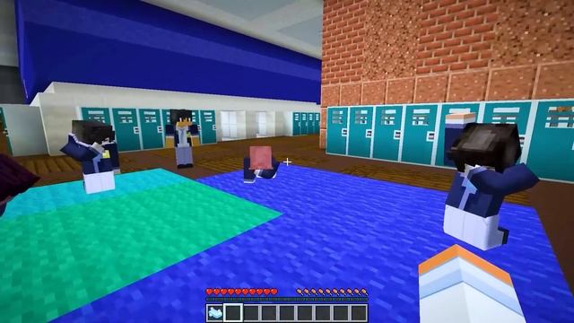 GIRL in an ALL BOYS Minecraft School! смотреть онлайн