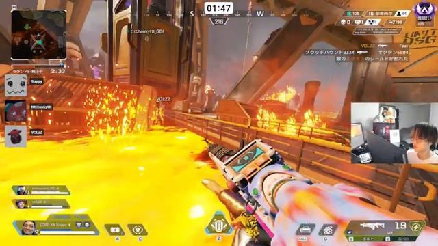 【APEX】ランク with cheeky3 vol3 【エーペックスレジェンズ】 смотреть онлайн