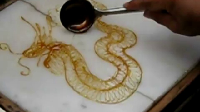 Рисунки плавленным сахаром смотреть онлайн