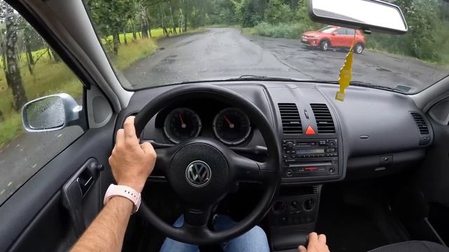 2001 Volkswagen Polo [1.4 I 60HP] | POV Test Drive #1286 Joe Black смотреть онлайн