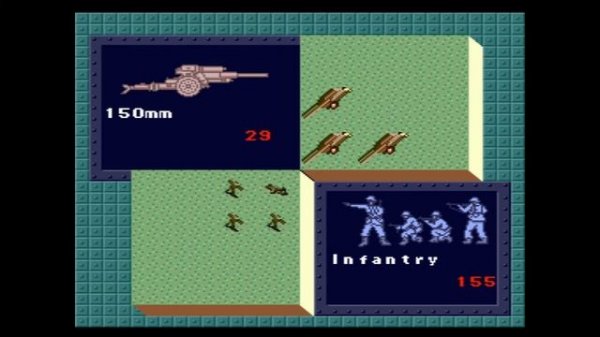 Operation Europe: Path to Victory 1939-45 _ Battle of France (Sega Mega Drive)