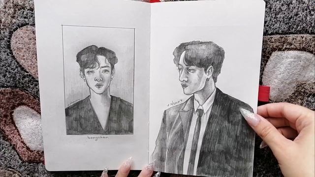 Обзор на скетчбук с арт блоком \ SKETCHBOOK TOUR 30 смотреть онлайн