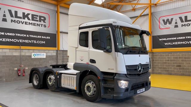 New In Stocklist For Sale: MERCEDES ACTROS 2540 *EURO 6*, 6X2 TRACTOR UNIT – 2014 – YP64 DLY смотреть онлайн