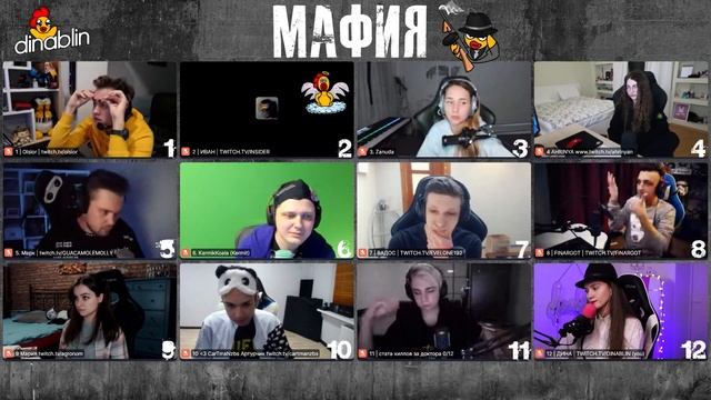 МАФИЯ СО СТРИМЕРАМИ — Эвелон, Зануда, Кармик Коала / игра 2 смотреть онлайн