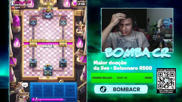 FECHANDO O DESAFIO DAS 20 VITÓRIAS - CLASH ROYALE AO VIVO смотреть онлайн