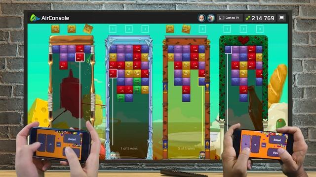 Local Multiplayer Tumblestone | AirConsole Game List смотреть онлайн