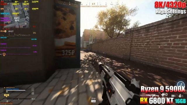 RX 6800 XT 16GB + Ryzen 9 5900X @4.7GHz | 8K PC Gameplay Tested in 8 Games смотреть онлайн