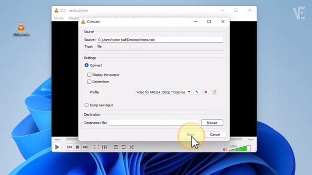 Convert Video VOB TO MP4 | How To convert vob to mp4 Using Vlc Player | Change Vob to Mp4 ? ✔️ смотреть онлайн