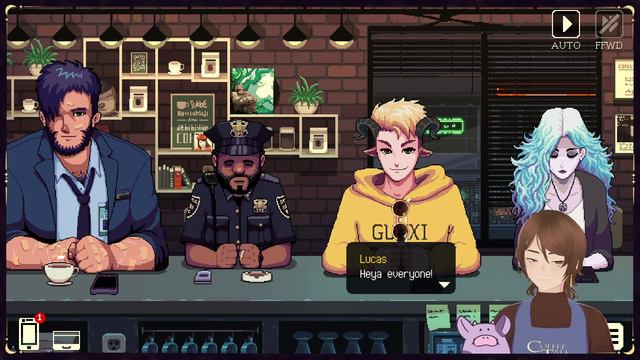 I love me so creepy spooky stories | Coffee Talk Chapter 2 - Hibiscus & Butterfly [4] смотреть онлайн