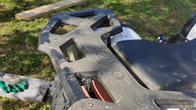 Замена масла Kayo Bull 3C (AU 180) смотреть онлайн