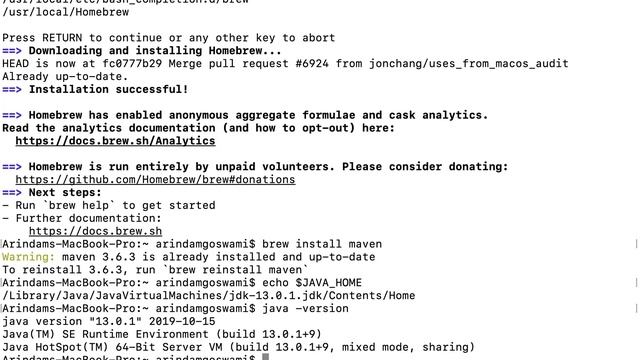 How To Install Maven In Mac OS Or Mac Book