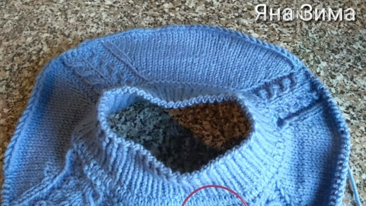 Самый лучший способ закрытия петель.Эластичный способ. 2 варианта с накидом и без накида. смотреть онлайн