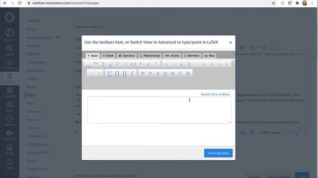 Moving MathML code snippets from an HTML5 file to Canvas via conversion to LaTex. смотреть онлайн
