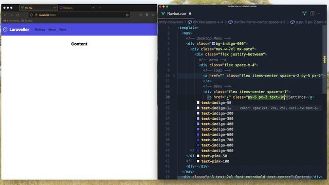 Build Tailwind CSS Responsive Navbar with Vue JS смотреть онлайн