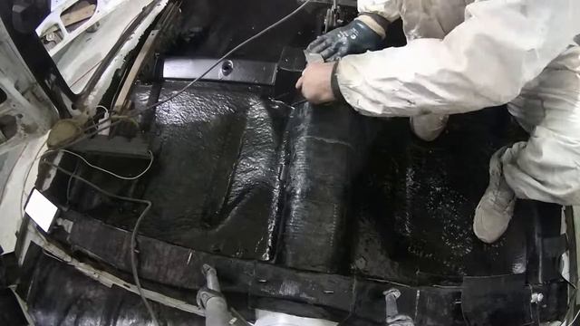 Виброизоляция  салона ВАЗ 2107 своими руками. Вибро-шумоизоляция (Часть 4)