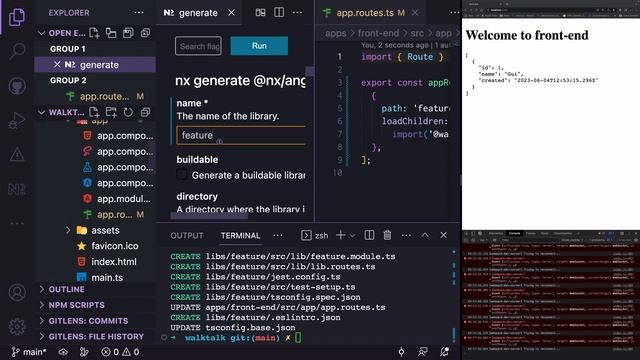 Separando camadas em monorepos Nx com tipos de bibliotecas смотреть онлайн